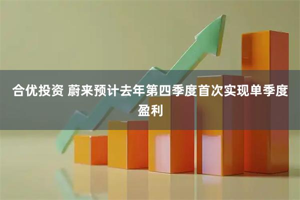 合优投资 蔚来预计去年第四季度首次实现单季度盈利